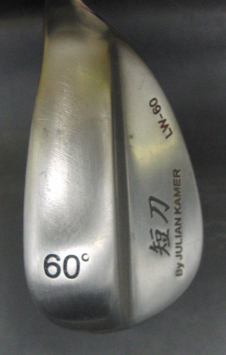 Julian Kamer LW-60 60° Lob Wedge Regular Steel Shaft Lamkin Grip