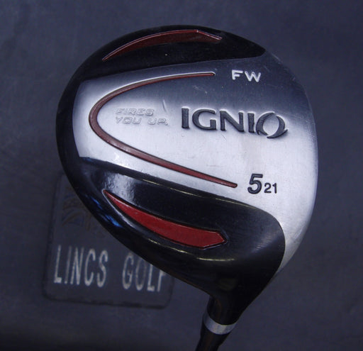 Ignio Fires You Up 21° 5 Wood Regular Graphite Shaft Ignio Grip