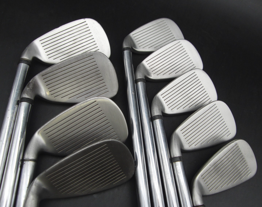 Set Of Wilson Deep Red 3-SW Irons + Driver + 3 + 5 Wood + Putter