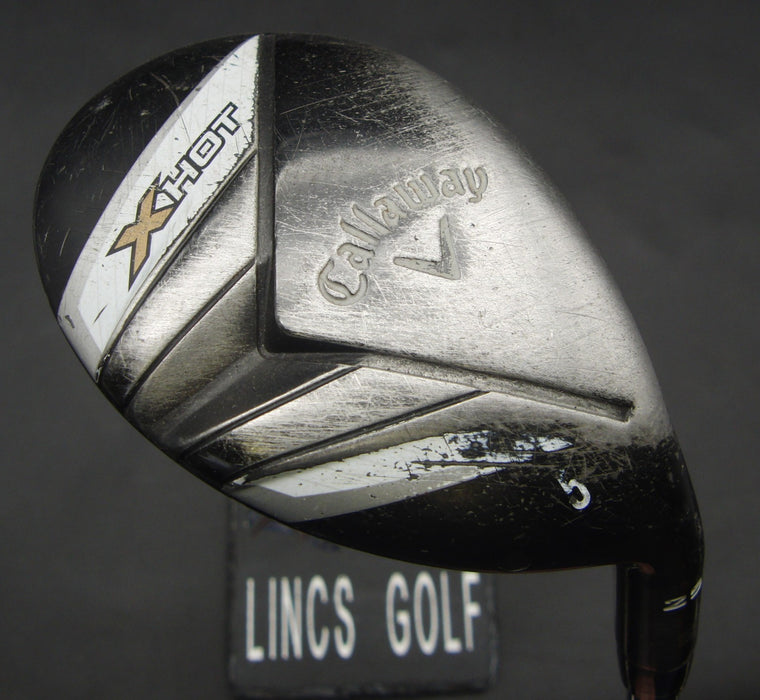 Callaway X Hot 25° 5 Hybrid Stiff Steel Shaft Iomic Grip