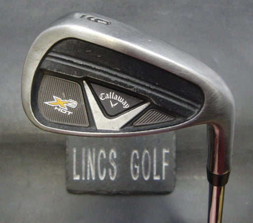 Callaway X2 Hot 9 Iron Stiff Steel Shaft Callaway Grip