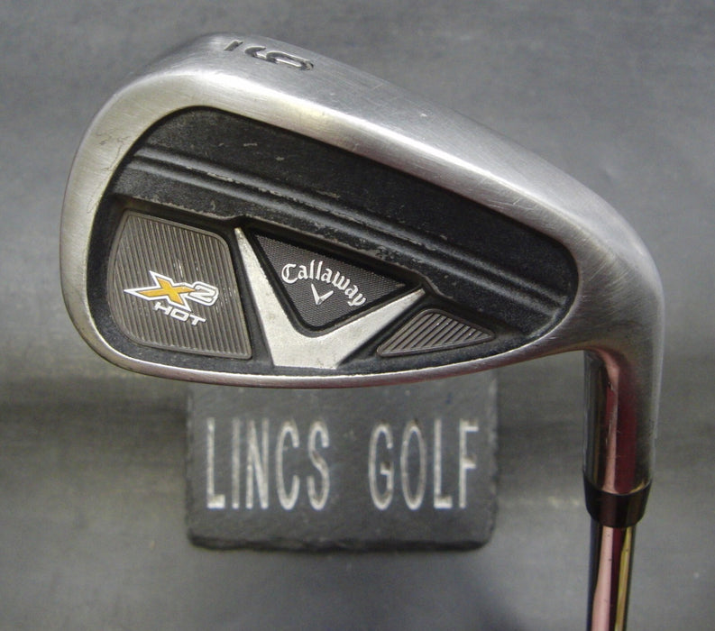 Callaway X2 Hot 9 Iron Stiff Steel Shaft Callaway Grip