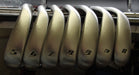 Set of 7x TaylorMade Burner Japansese Model Irons 5-PW+AW Stiff Graphite Shafts