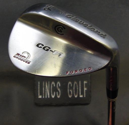 Cleveland CG-F1 Forged Zip Grooves 56° Sand Wedge Stiff Steel Shaft