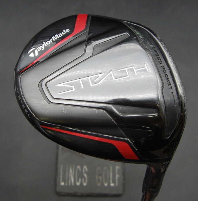 TaylorMade Stealth V Steel 21° 7 Wood Stiff Graphite Shaft TaylorMade Grip