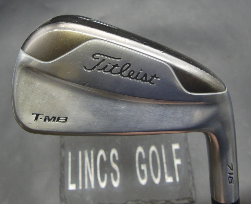 Titleist T-MB 716 4 Iron Stiff Steel Shaft Titleist Grip
