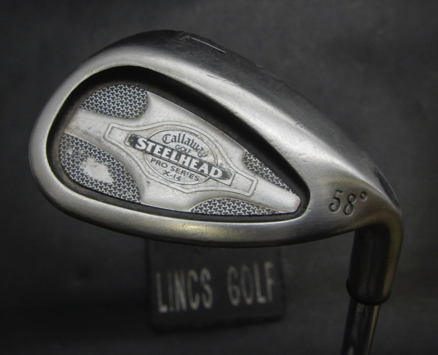 Callaway Steelhead Pro Series X-14 58° Lob Wedge Regular Steel Shaft