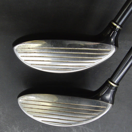 Set of 2 Kasco Power Tornado E-Spec 44 & 77 Hybrids Regular Graphite Shafts