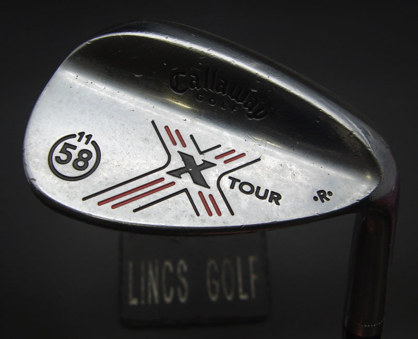 Callaway X Tour 58° Sand Wedge Regular Steel Shaft Callaway Pro Series Grip