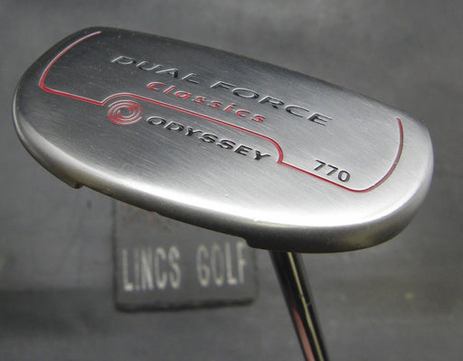 Odyssey Dual Force Classics 770 Putter 82cm Length Steel Shaft Odyssey Grip*