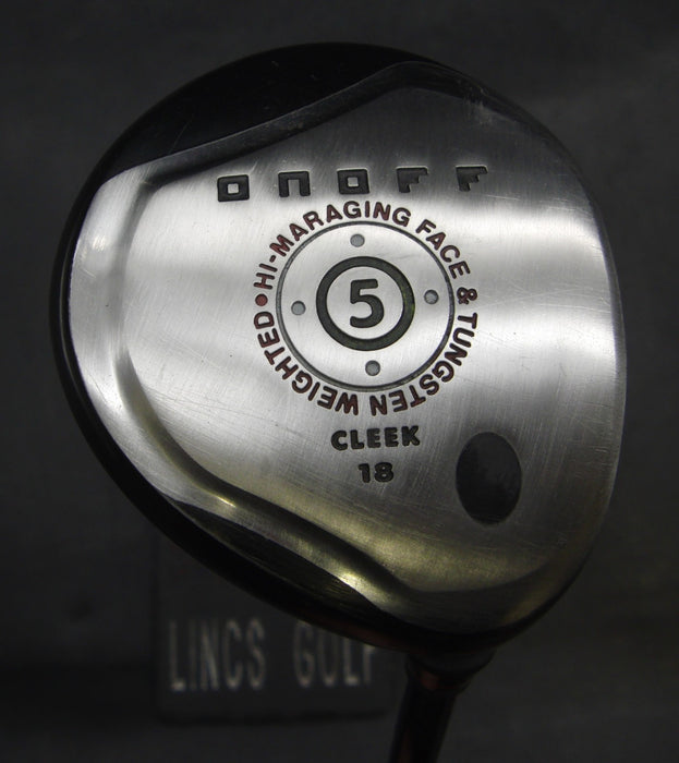 Daiwa Onoff Cleek 18 5 Wood Regular Graphite Shaft OnOff Grip