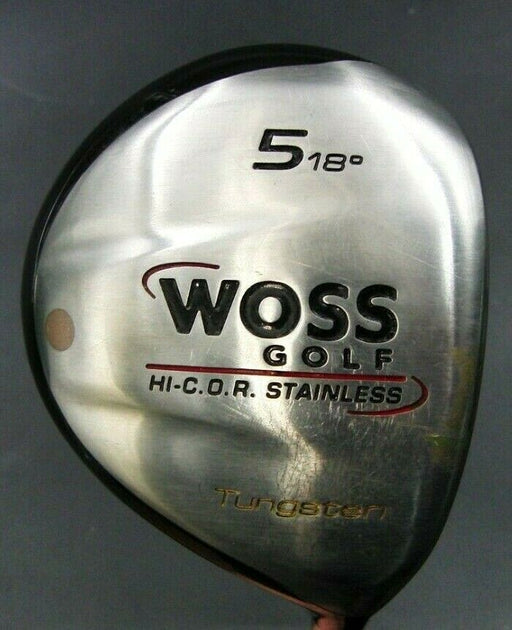 Japanese WOSS Golf 18° 5 Wood Stiff Graphite Shaft Woss Grip