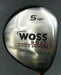 Japanese WOSS Golf 18° 5 Wood Stiff Graphite Shaft Woss Grip
