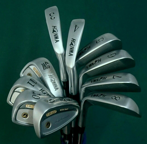 Set Of 10 x Honma LB-708 New H&F Irons 3-SW Regular Steel Shafts
