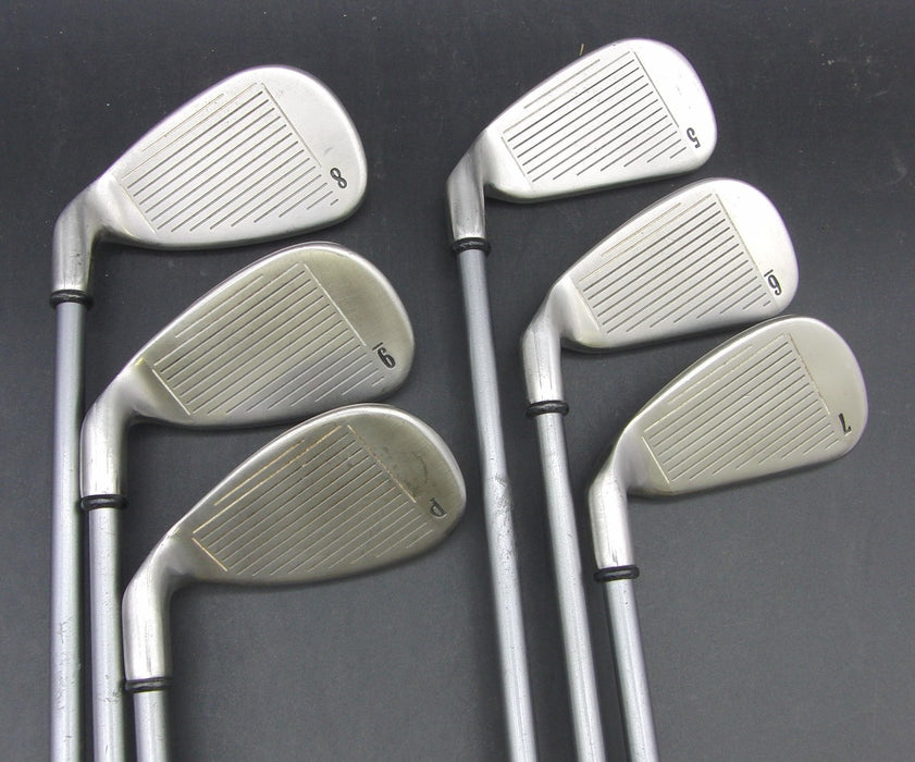 Set of 6x Callaway Steelhead X-14 5-PW Irons Regular Graphite Shafts