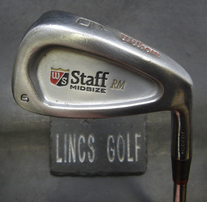 Wilson Staff RM Midsize Forged 6 Iron Regular Steel Shaft Golf Pride Grip