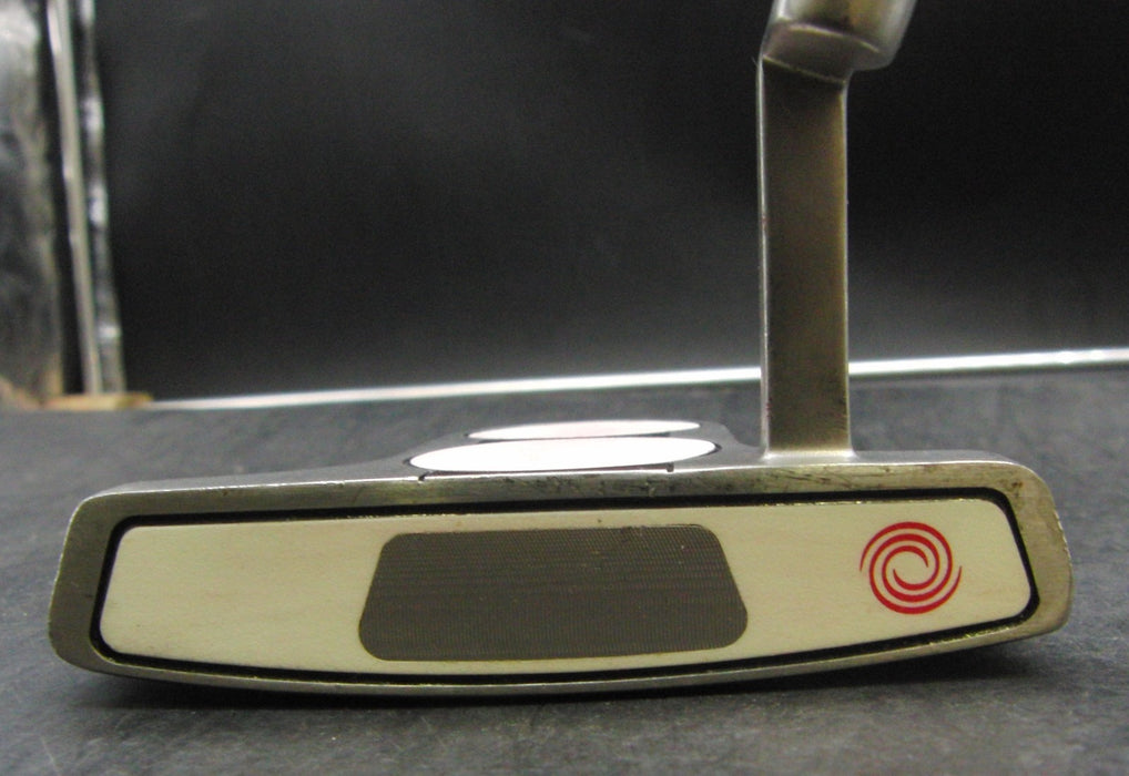 Odyssey White Steel 2-Ball Blade 2 Putter Steel Shaft 86cm Length Psyko Grip*