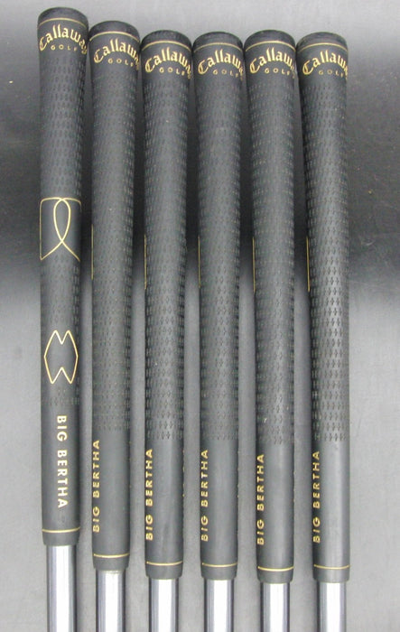 Set of 6 x Callaway Great Big Bertha 5-PW Regular Graphite Shafts*