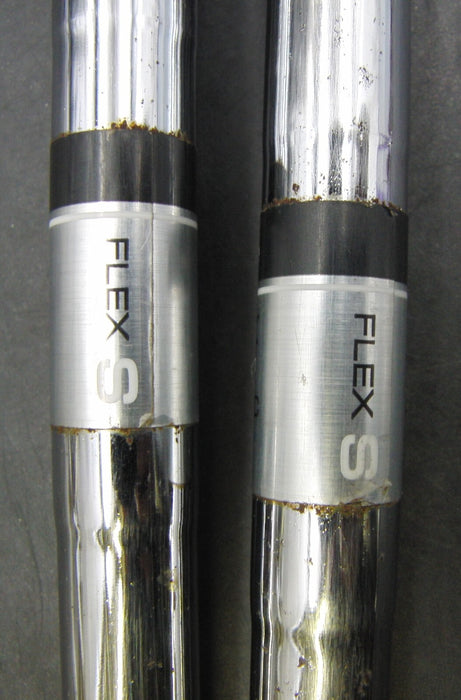 Set of 2 Taylormade M6 19º 3 & 22º 4 Hybrids Stiff Steel Shafts