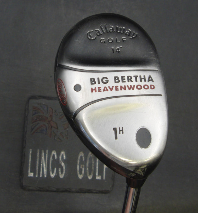 Callaway Big Bertha Heavenwood 14° 1 Hybrid Stiff Steel Shaft Nexgen Grip