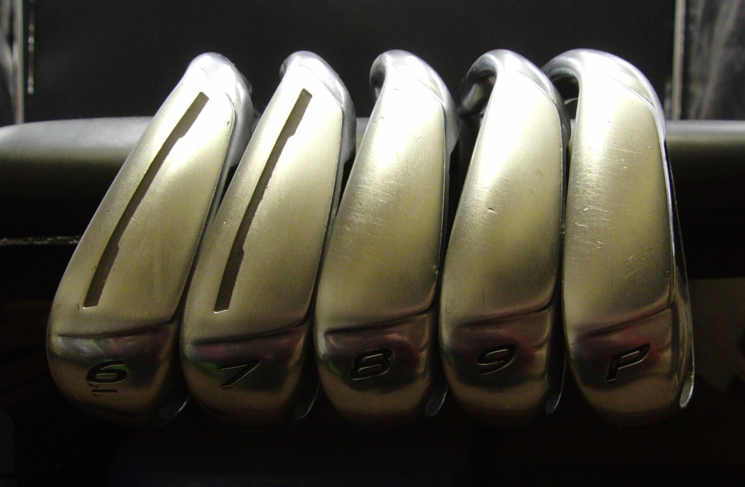 Set of 5 x TaylorMade AeroBurner Irons 6-PW Stiff Steel Shafts Elite Grips
