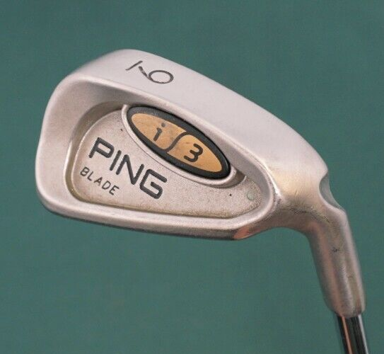 Ping i3 Blade Silver Dot 9 Iron Stiff Steel Shaft Ping Grip