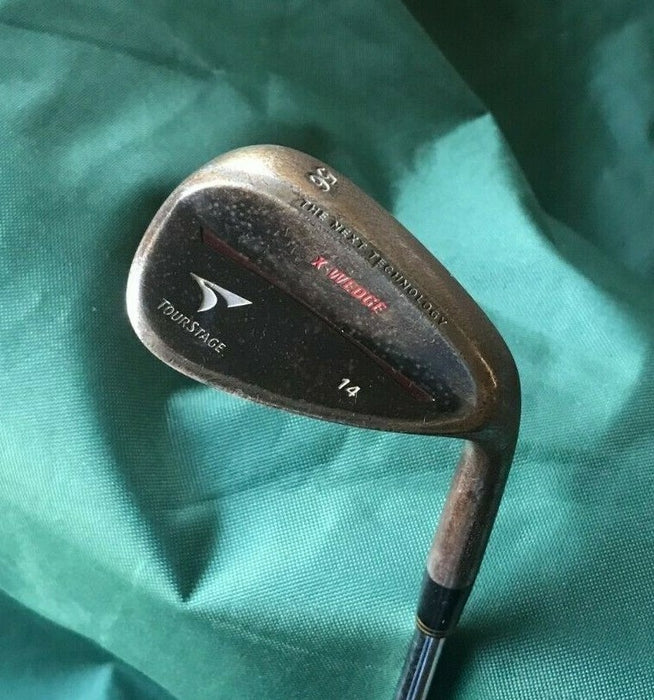 Bridgestone Tour Stage X Wedge 56 - 14 RAW Sand Wedge Extra Stiff Steel Shaft