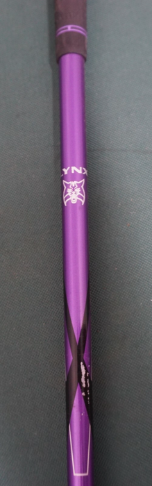 Lynx Black Cat 9 Iron Seniors Steel Shaft Lynx Grip