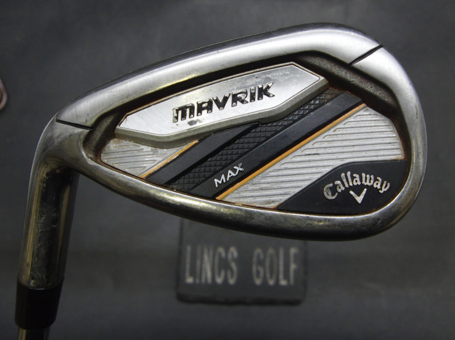 Left Handed Callaway Mavrik Max 9 Iron Regular Steel Shaft PGM Grip