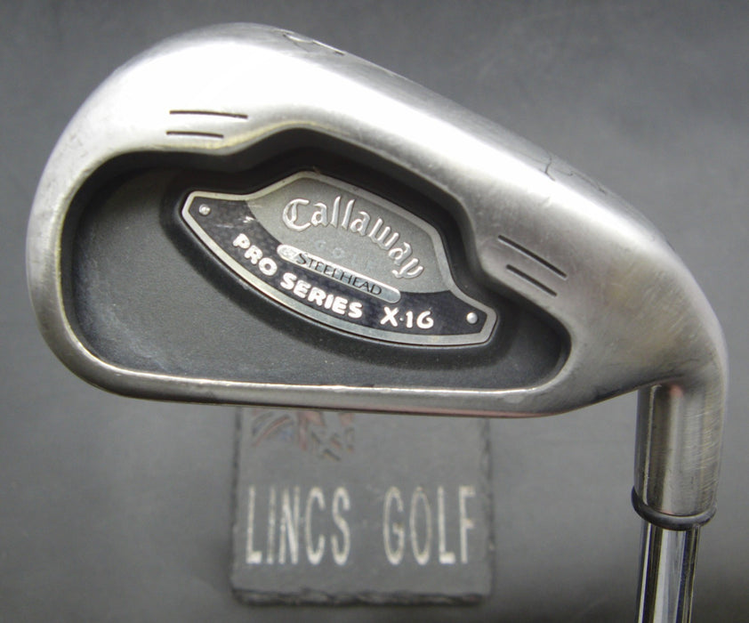 Callaway X-16 Pro Series SteelHead 5 Iron Regular Steel Shaft Royal Grip