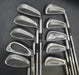 Set of 10 x MacGregor Tourney Combo Irons 3-SW Stiff Steel Shafts Benross Grips