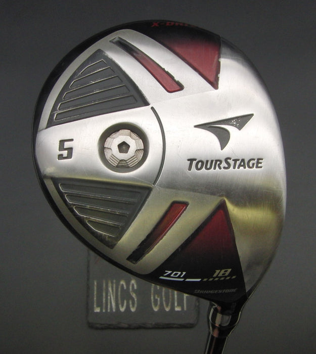 Bridgestone Tourstage 701 18° 5 Wood Stiff Graphite Shaft Golf Pride Grip