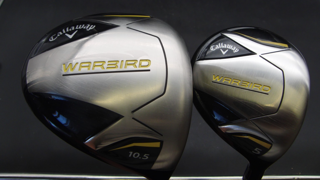 Set Of Callaway War Bird 5-PW/SW Irons+ 10.5 Driver + 5 Wood + Odyssey Putter