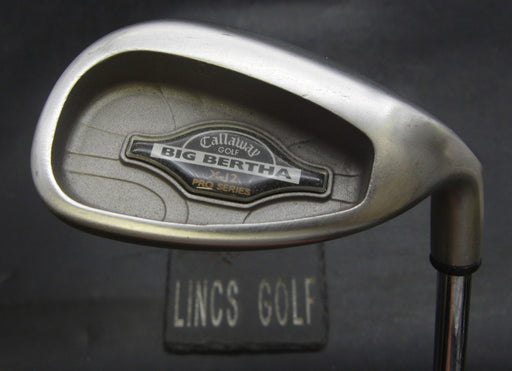 Callaway X-12 Pro Series 54° Sand Wedge Stiff Steel Shaft Callaway Grip