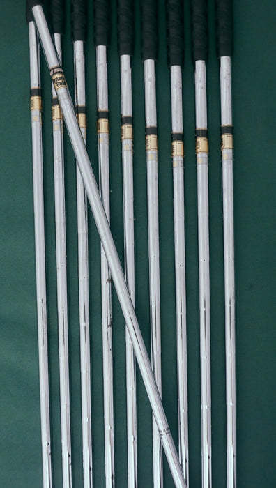Set of 10 x Mizuno Pro Tour Big SL-305 Irons 3-SW + F Wedge Stiff Steel Shafts