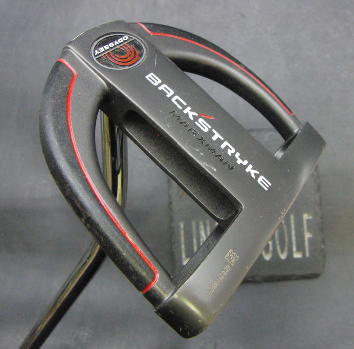 Odyssey BackStryke Marxman Putter Steel Shaft 82cm Length Psyko Grip*