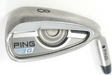 Ping G Series Black Dot 8 Iron CFS SR (Senior) Steel Shaft Ping Grip