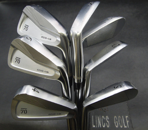 Set of 7x Sub 70 659-CB Forged Irons 4-PW Regular Steel Shafts*