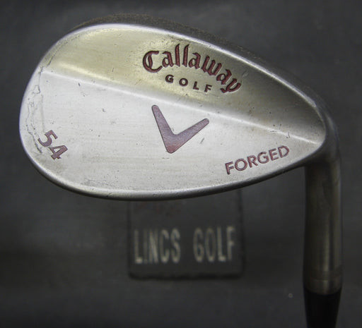 Callaway V Forged 54° Sand Wedge Stiff Steel Shaft Royal Grip