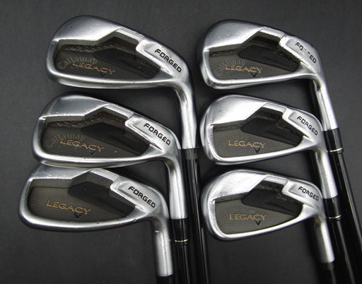 Set of 6x Callaway Legacy Forged Irons 5-PW Regular Graphite Shafts