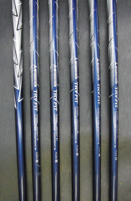 Set of 6x Tobunda Try Fit Irons 7-SW+AW Regular Graphite Shafts Try Fit Grips