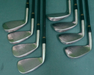 Vintage Set of 8 x Gary Player Tour V-Tec Irons 4-PW +AW Regular Graphite Shafts