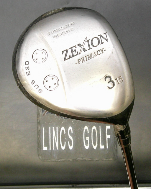 Zexion Primacy SUS 630 15° 3 Wood Regular Steel Shaft Zexion Grip