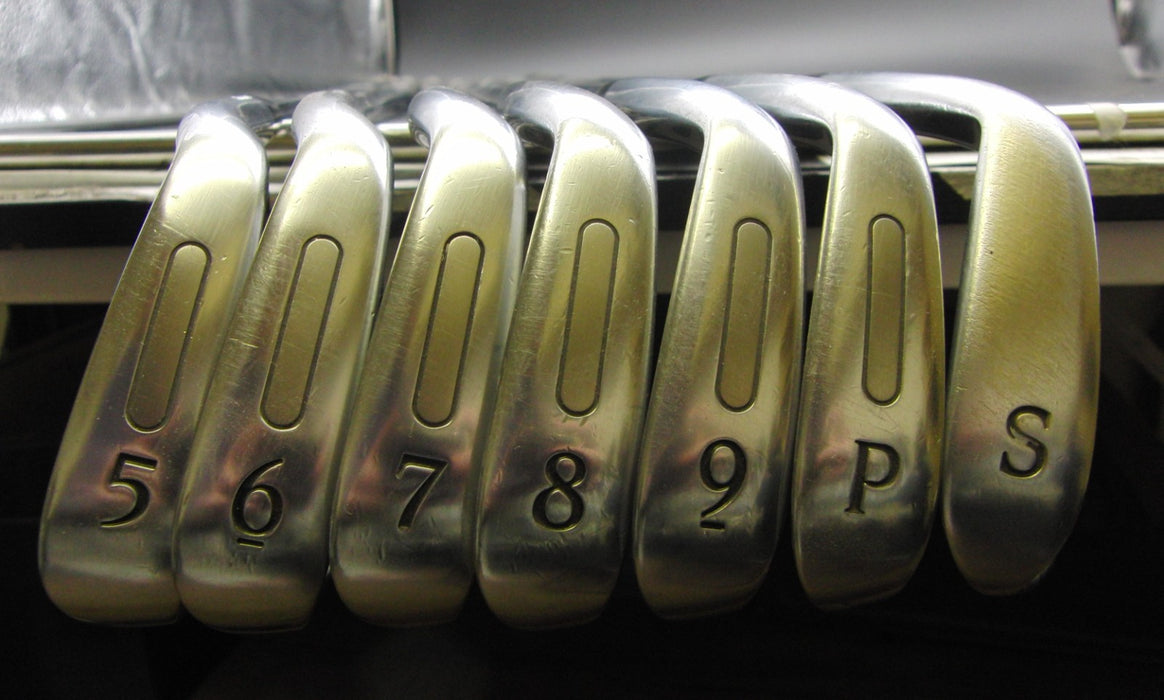 Set of 7 Mizuno JPX E300 5-SW Regular Steel Shafts Mizuno Grips*