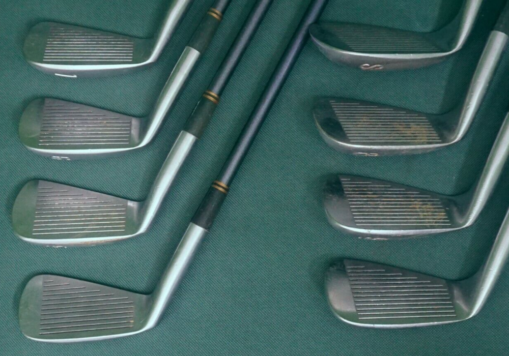 Vintage Ladies Set Of 8 x Pebble Beach LS-01 Irons 4-SW Ladies Graphite Shafts