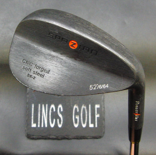 PowerBilt CNC Forged 52° Gap Wedge Regular Steel Shaft PowerBilt Grip