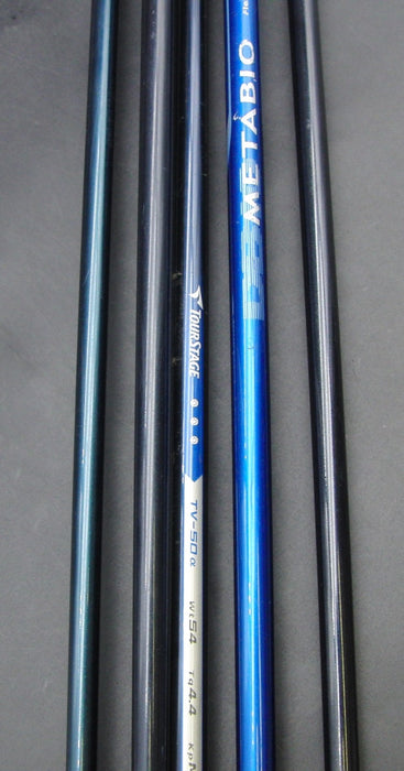 Set of 5x Multi Brands Drivers Stiff Graphite Shafts Black Grips