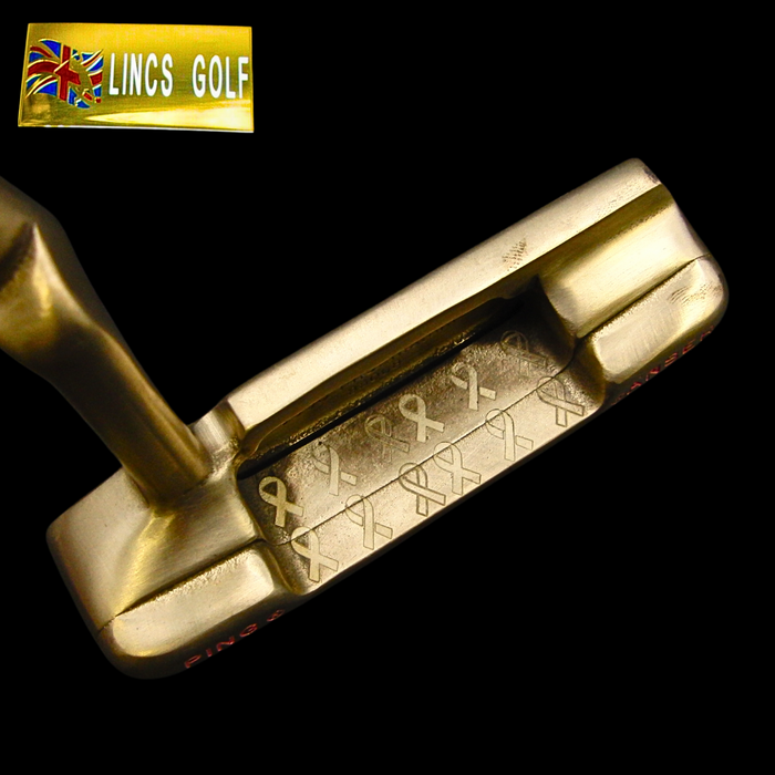 Custom Milled Breast Cancer Research Awareness Ping Anser Putter 84cm Shaft
