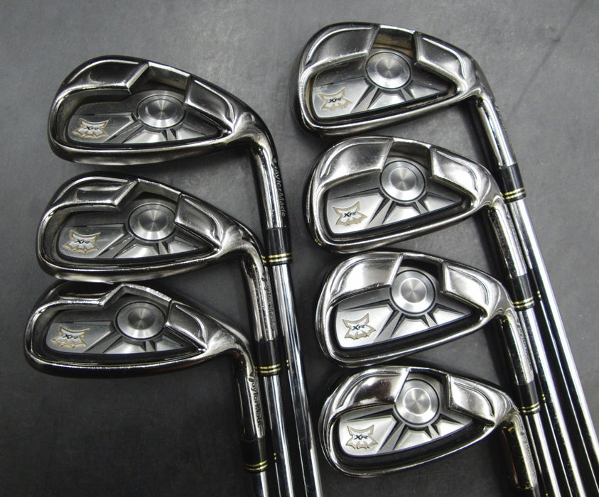 Set of 7 x TaylorMade XR Irons 5-SW Stiff Steel Shafts TaylorMade Grips*