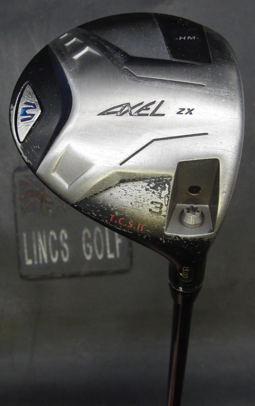 Axel ZX TCS II HM 15° 3 Wood Regular Graphite Shaft Iomic Grip